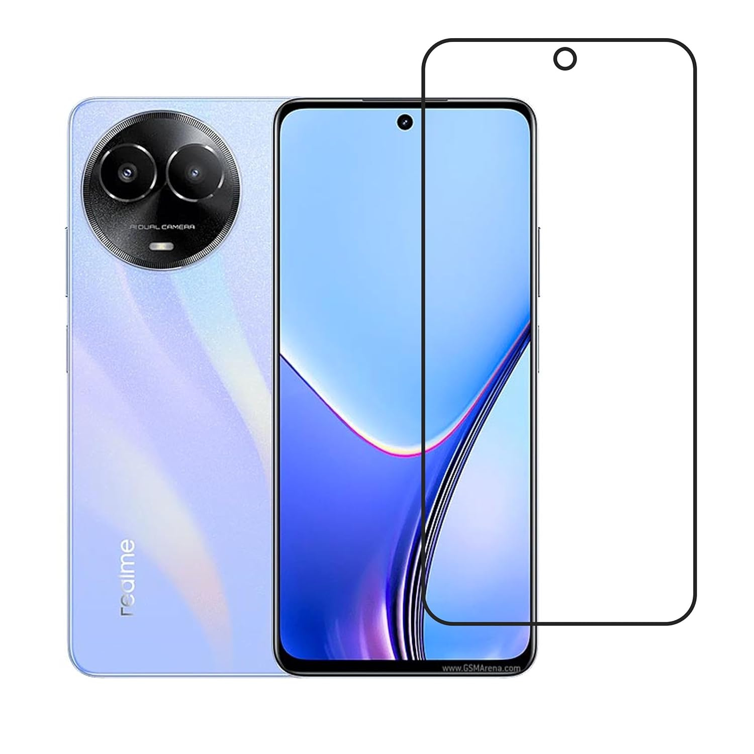 Hydrogel Screen Protector for Realme V50 9eight5