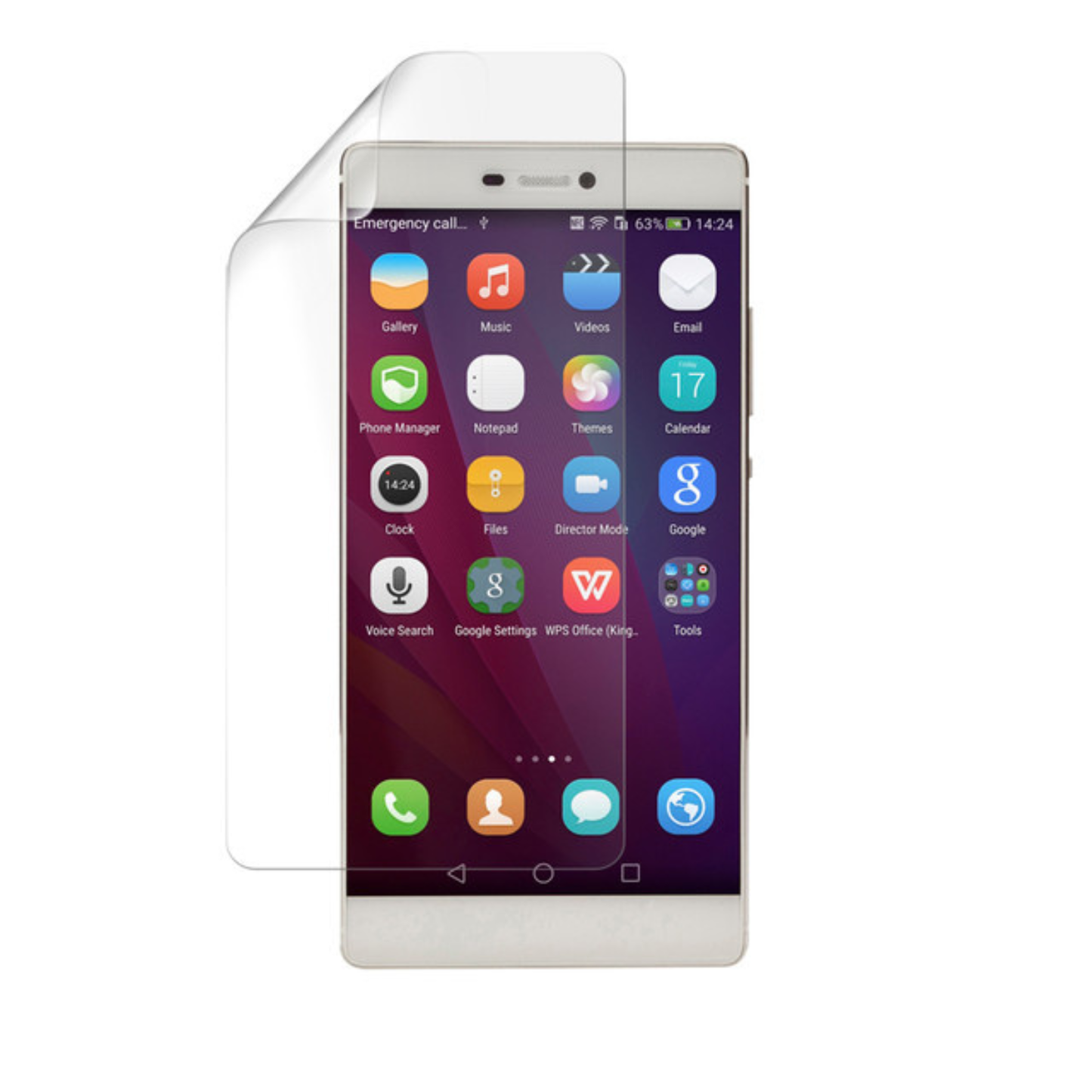Hydrogel Screen Protector for Huawei P8 (2015) (Pack of 2) 9eight5