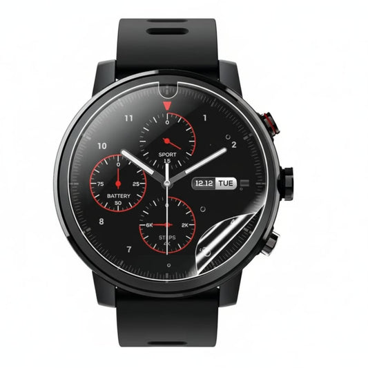 Hydrogel Screen Protector for Amazfit Stratos+ (2018) (Pack of 6) That Watch Shop