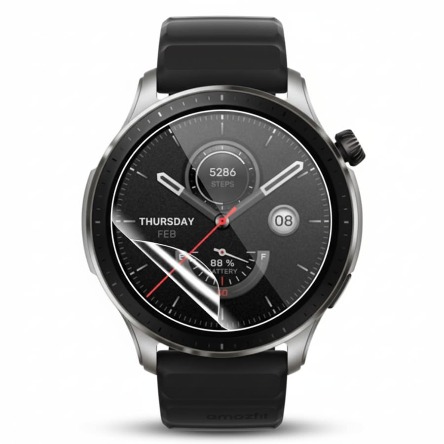 Hydrogel Screen Protector for Amazfit GTR 4 (2022) (Pack of 6) That Watch Shop