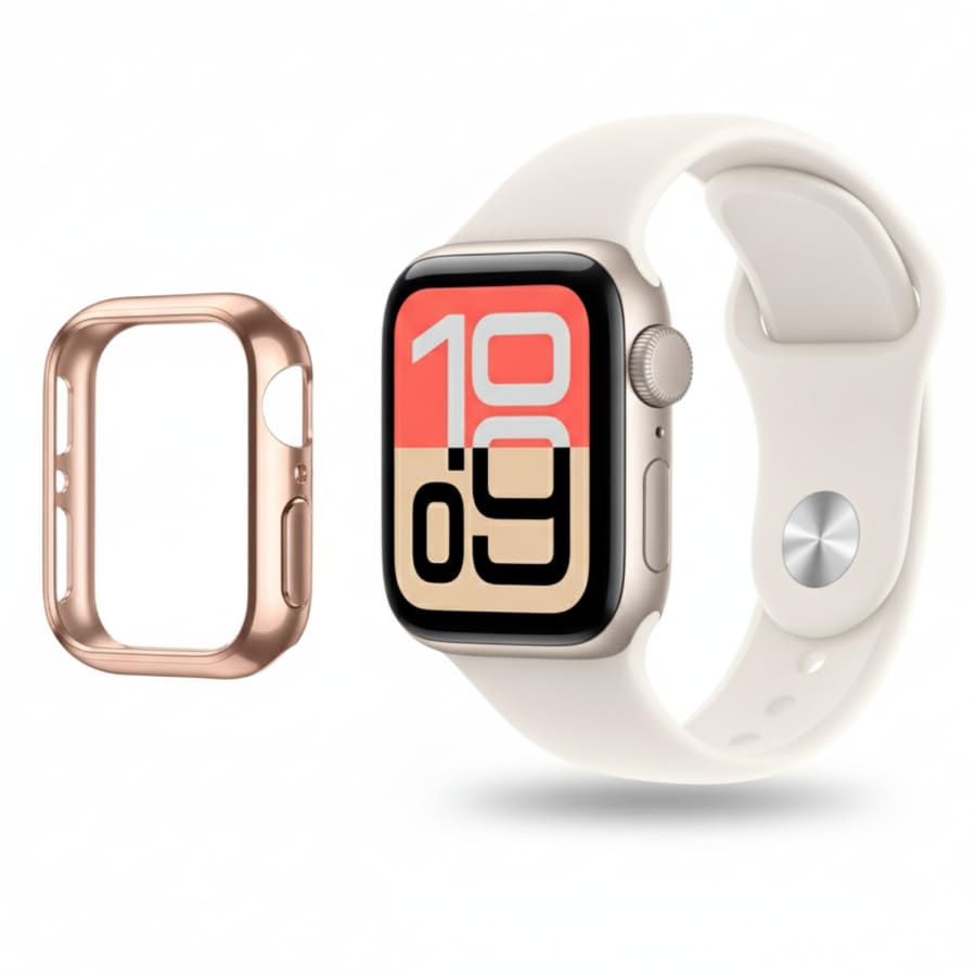 Protective Case for Apple SE (3rd gen) watch (40mm) (Rosegold) That Watch Shop