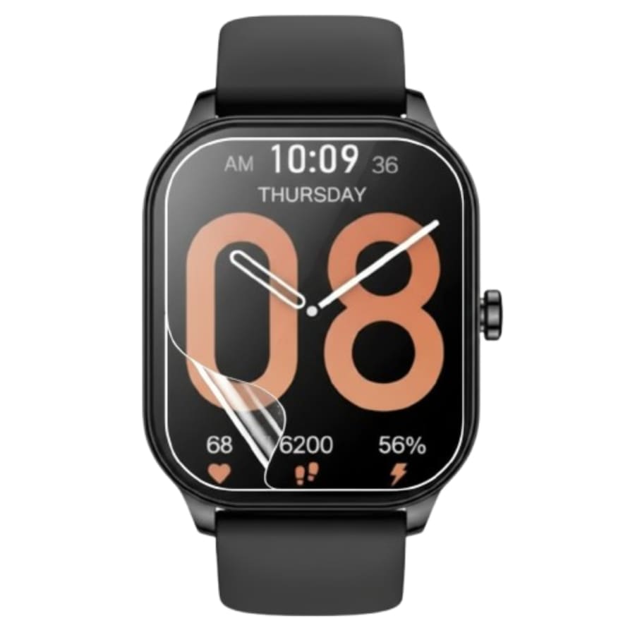 Hydrogel Screen Protector for Amazfit Pop 3S (2023) (Pack of 6) That Watch Shop