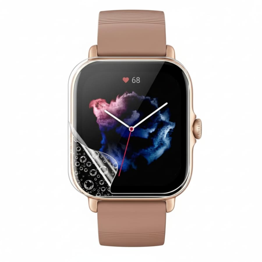 Hydrogel Screen Protector for Amazfit GTS 3 (2021) (Pack of 6) That Watch Shop