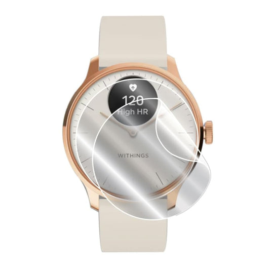 Hydrogel Screen Protector for Withings ScanWatch Light (Pack of 6) That Watch Shop