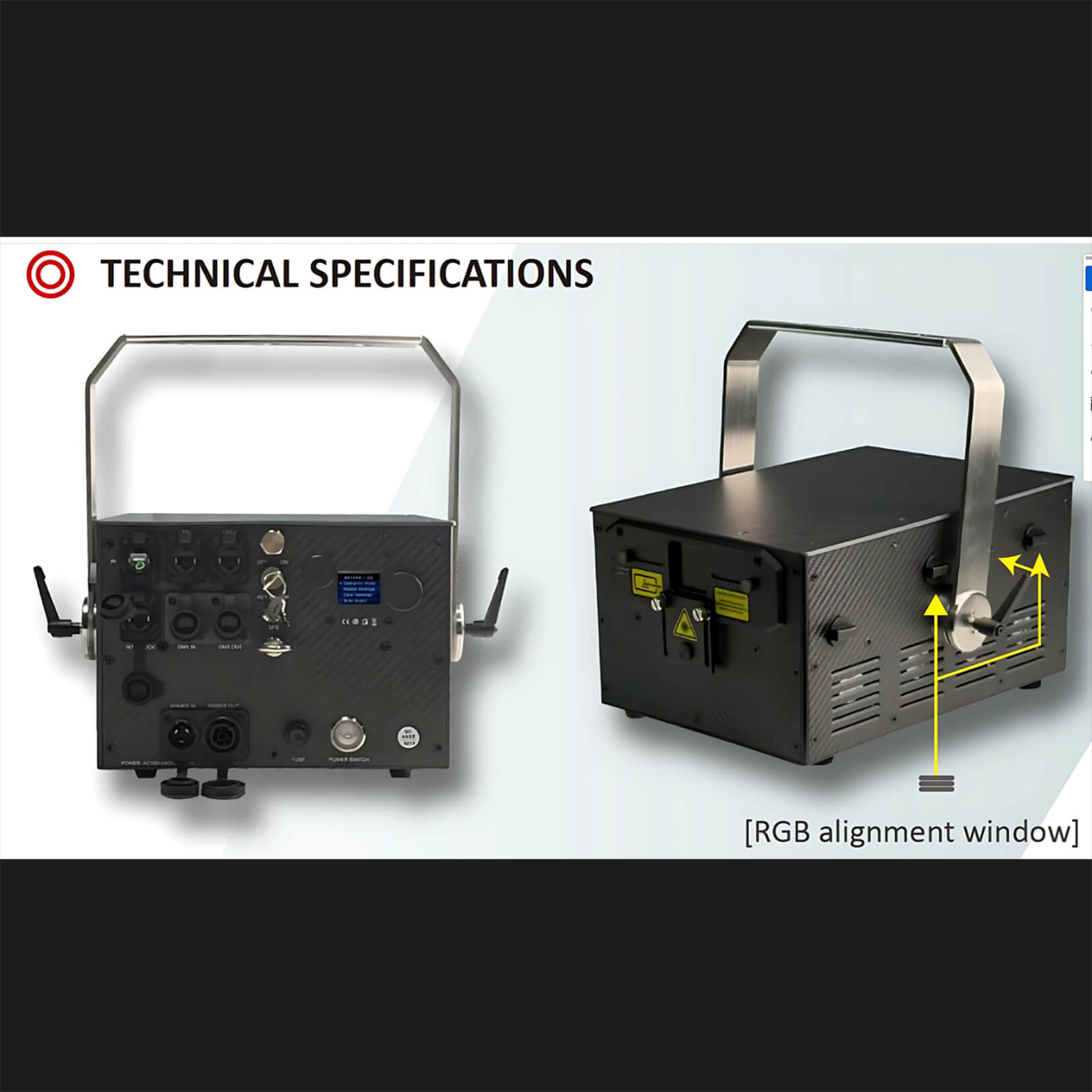 RGB Programmable Laser Lights J8 Laser Light Projector 20W-4