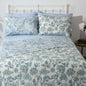 PERCALE REVERSIBLE QUILT SET - JACOBEAN WINDFLOWER Whites of London NZ