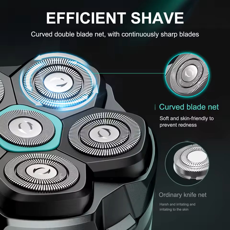 KENSEN 5 in 1 Head Shaver Kit