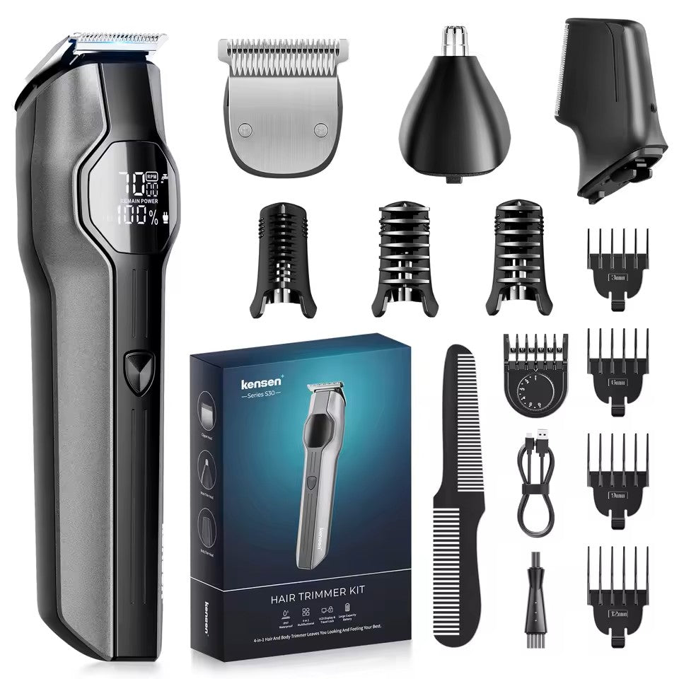 KENSEN S30 4 in 1 Cordless Hair Trimmer