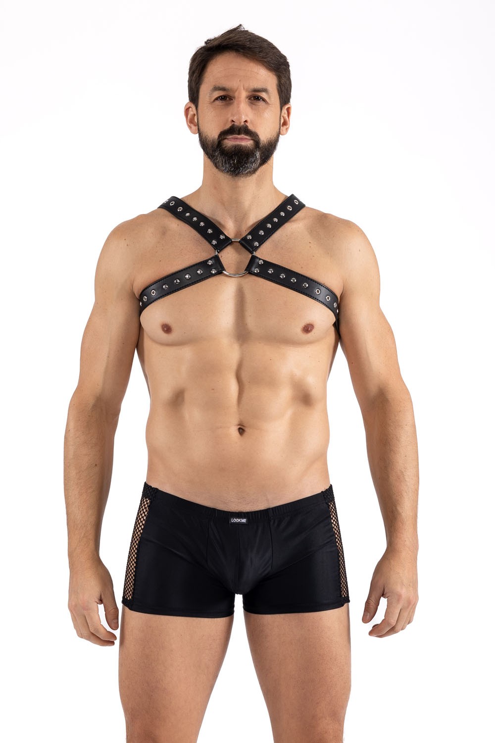 black shoulder harness LM275016BLK-2