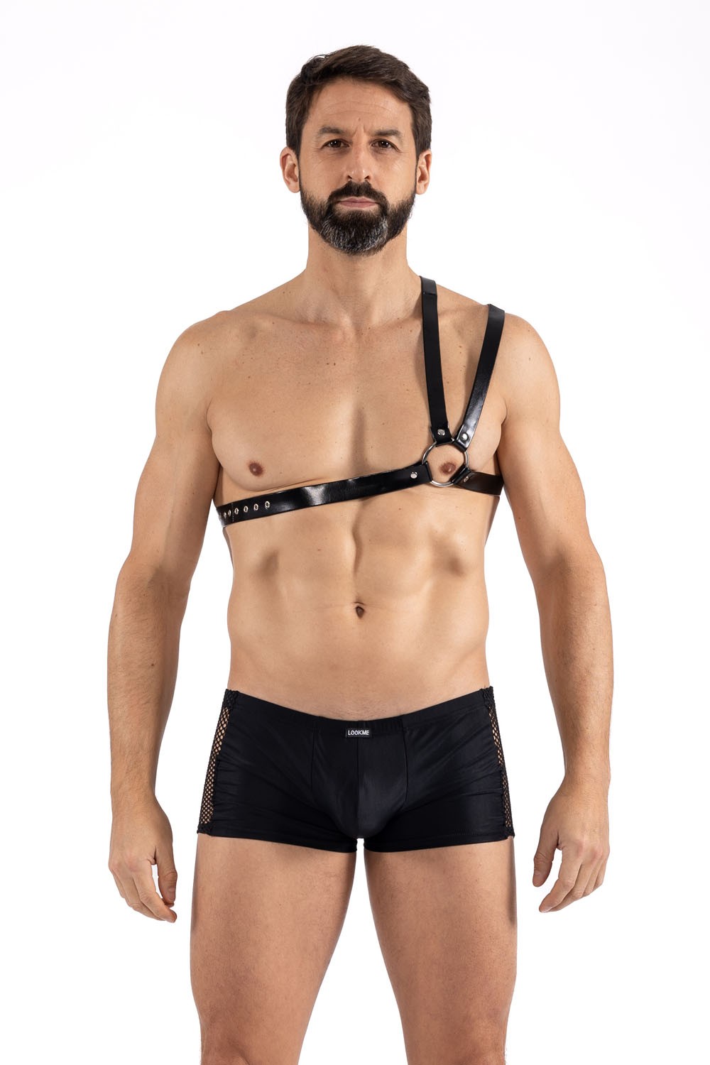 black shoulder harness LM275018BLK-2
