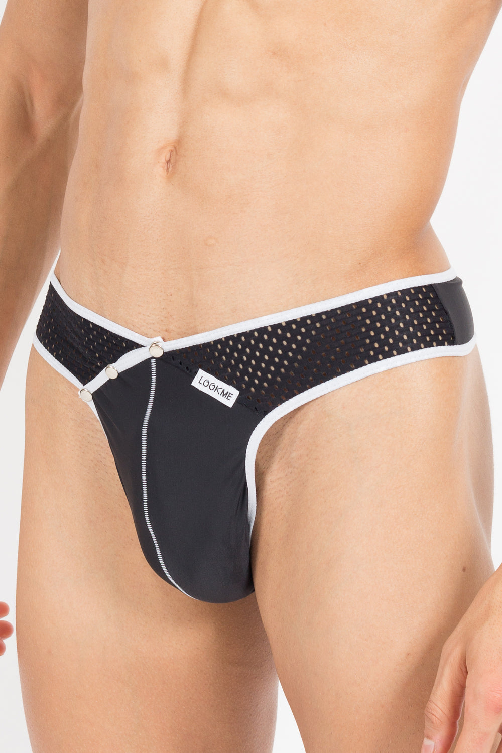 black/white String Mixing 43-57 XL by Look Me-2