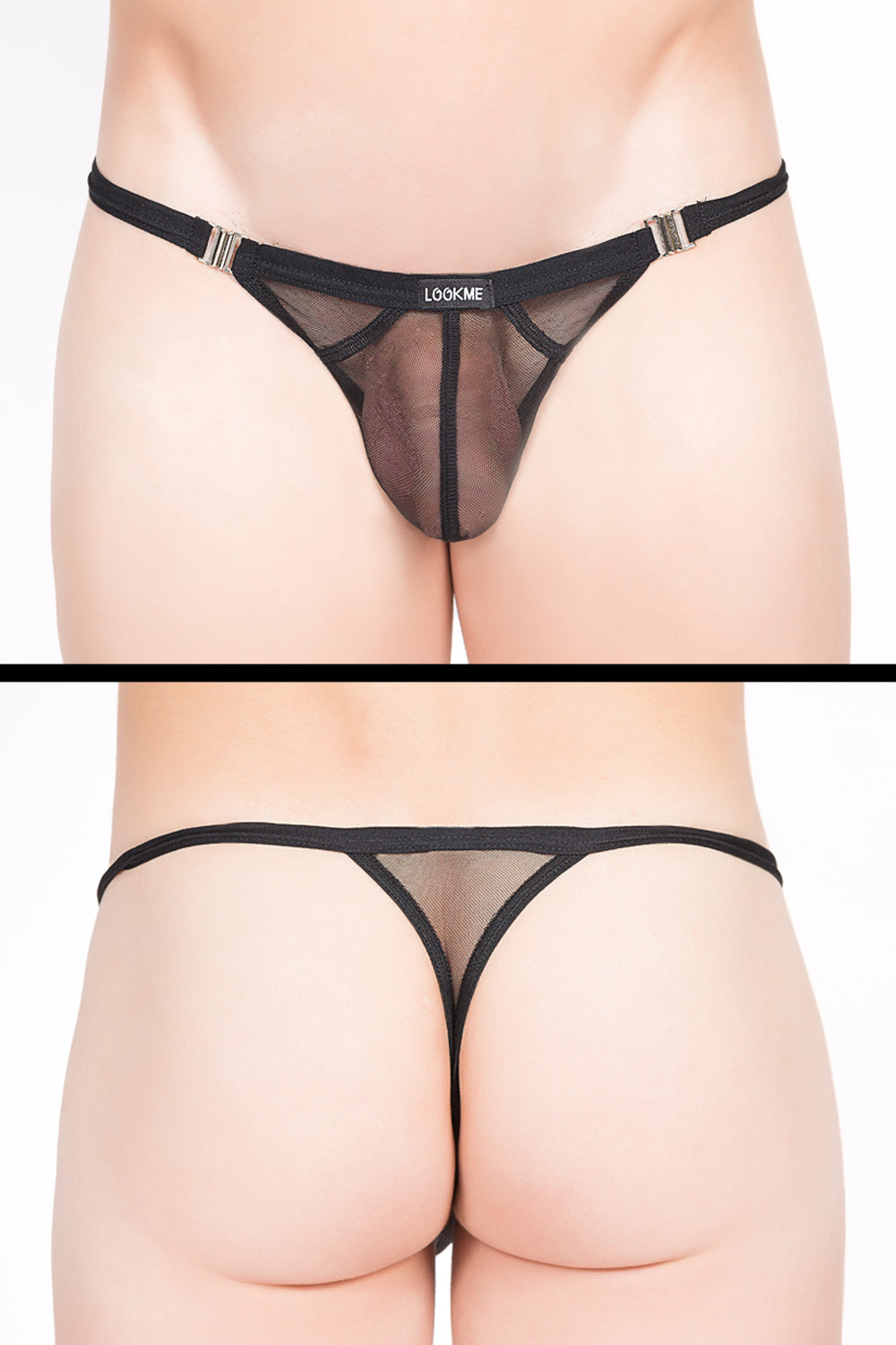 black Stripper String 92-58 XL-0