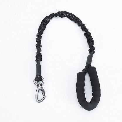 Dog Leash Heavy Duty 80-105cm Shock Absorbing Bungee with Handle BK dealonline.co.nz