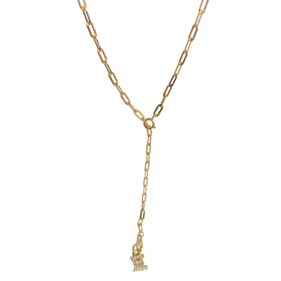 LETTER Y-DROP YLVIE NECKLACE-0