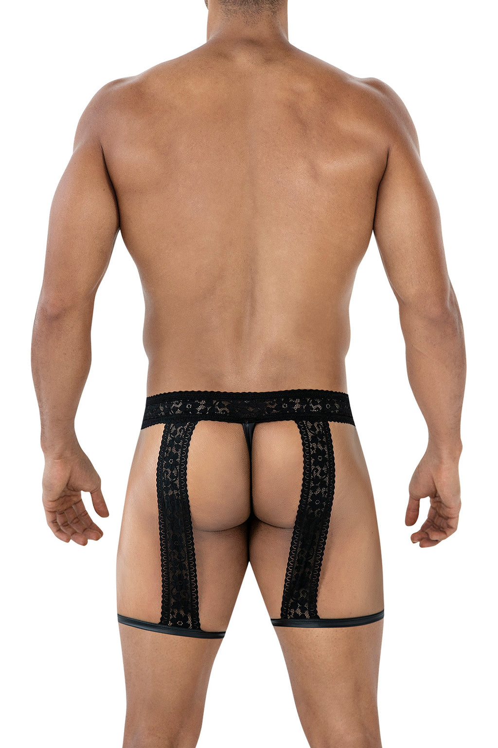 Black Lacey Garter C4MRAV103 - XL-3