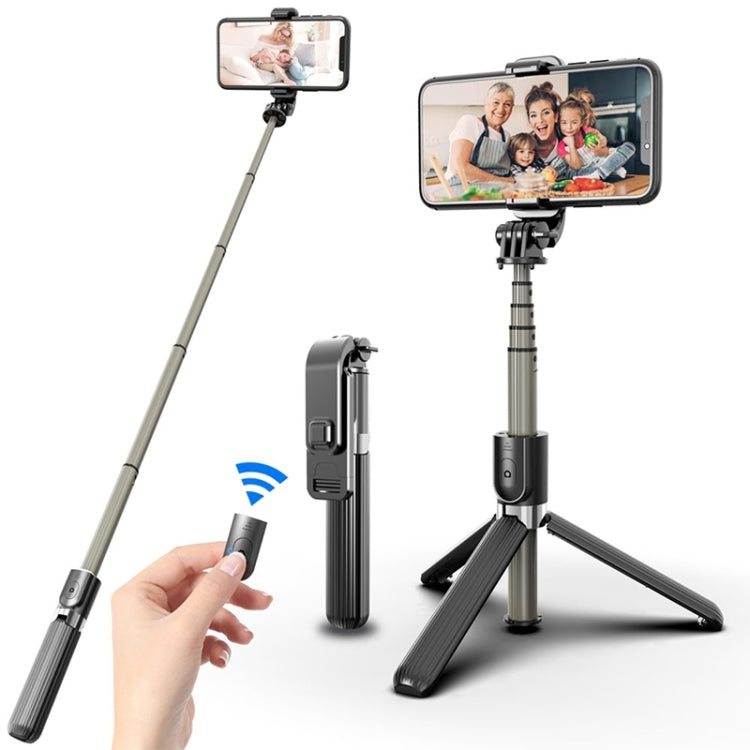 L03 Aluminum Alloy Foldable Bluetooth Tripod Selfie Stick