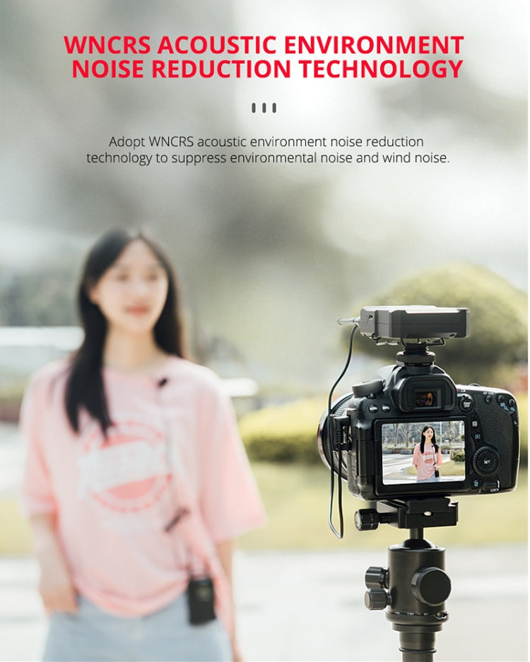 YELANGU YLG9929B MX4 Dual-Channel 100CH UHF Wireless Microphone System with 2 Transmitters and Receiver for DSLR Cameras and Video Cameras