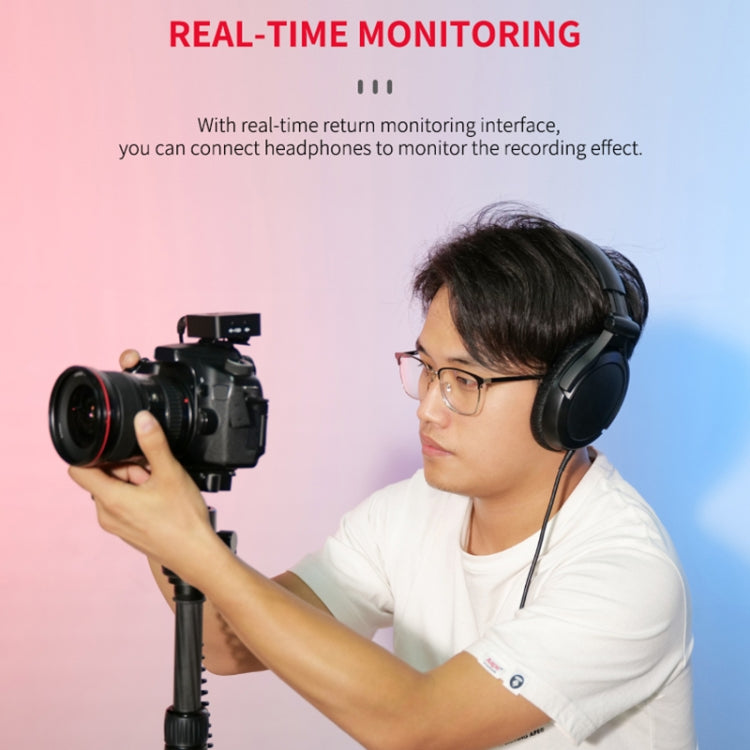 YELANGU MX5S Dual-Channel 2.4GHz Wireless Microphone System with 2 Transmitters and Receiver