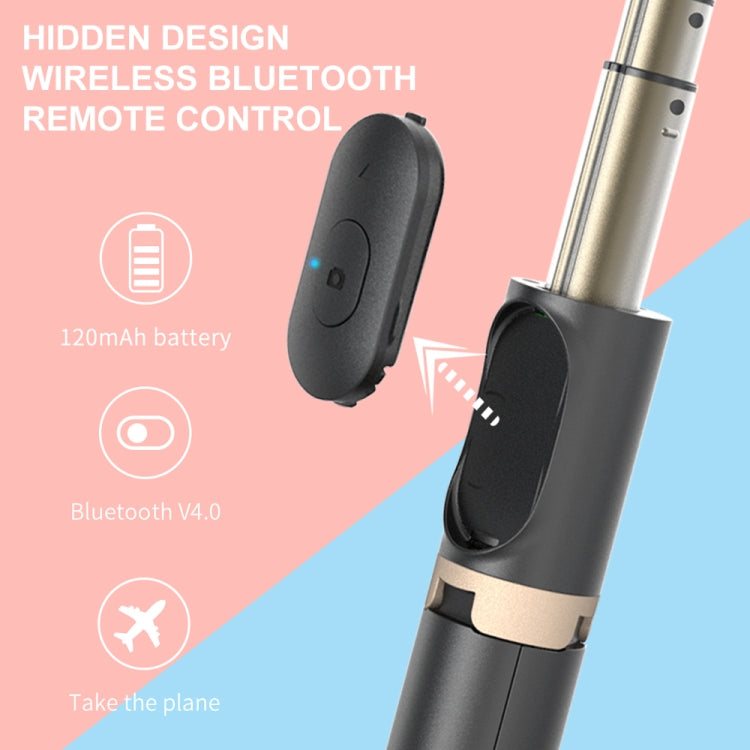 Q03 Bluetooth Remote Control Tripod Selfie Stick Phone Holder