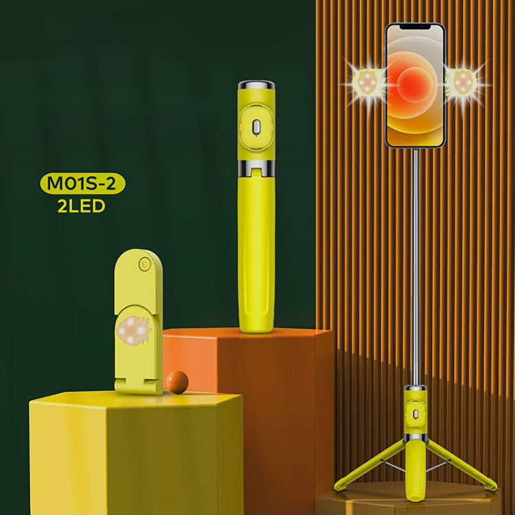 Bluetooth Remote Control Dual Fill Light Tripod Selfie Stick