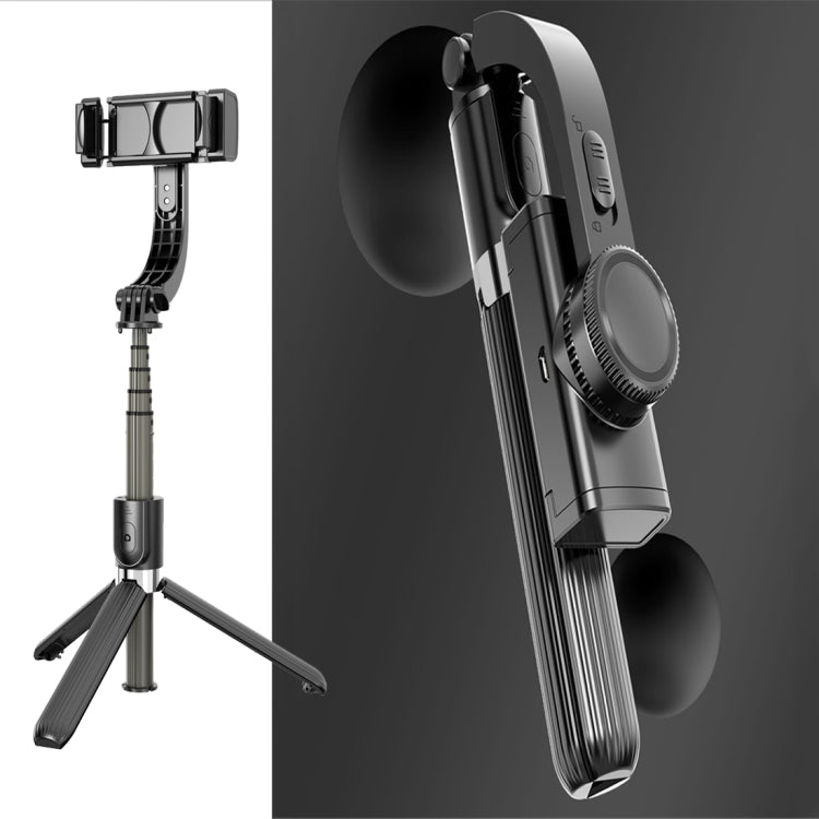 L08 Adjustable Gimbal Stabilize Bluetooth Self-timer Pole Tripod Selfie Stick