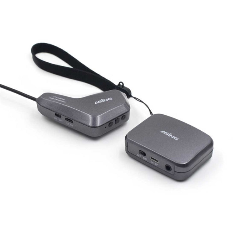 ASiNG WM01 2.4GHz Wireless Audio Transmission Electronic Pickup Microphone, Transmission Distance: 50m