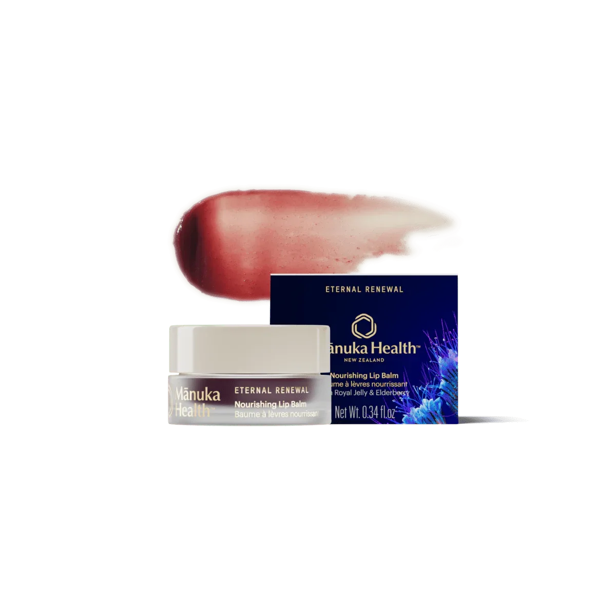 Nourishing Lip Balm with Royal Jelly & Elderberry NZ