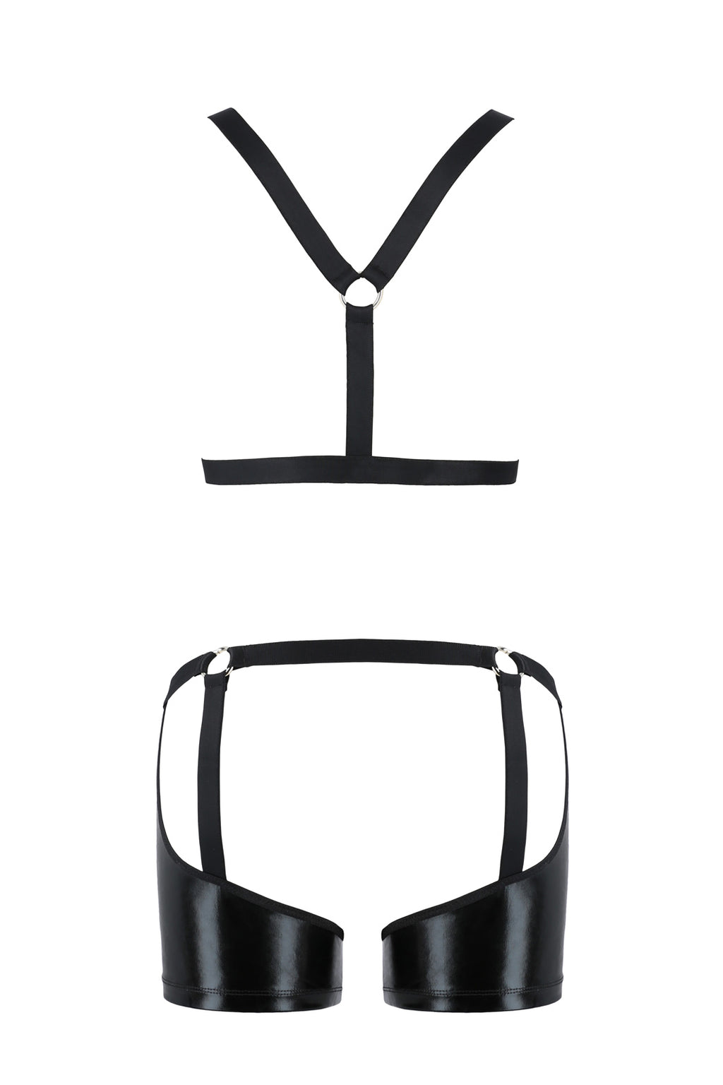 2pcs Set 047 black - 2XL/3XL-1