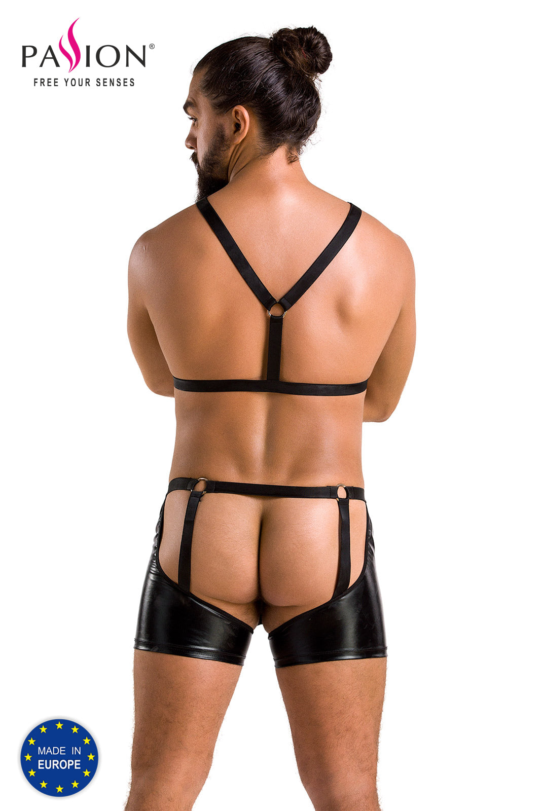 2pcs Set 047 black - 2XL/3XL-5