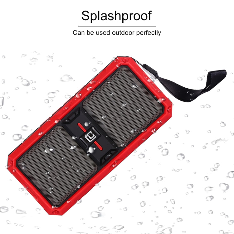 G36 DC 5V Portable Wireless Bluetooth Speaker with Hands-free Calling, Support USB & TF Card & 3.5mm Aux & FM