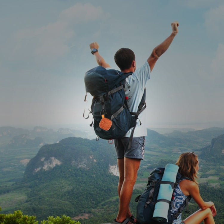 X25 Portable Fabric Design Bluetooth Stereo Speaker with Built-in MIC, Support Hands-free Calls & TF Card & AUX IN, Bluetooth Distance: 10m