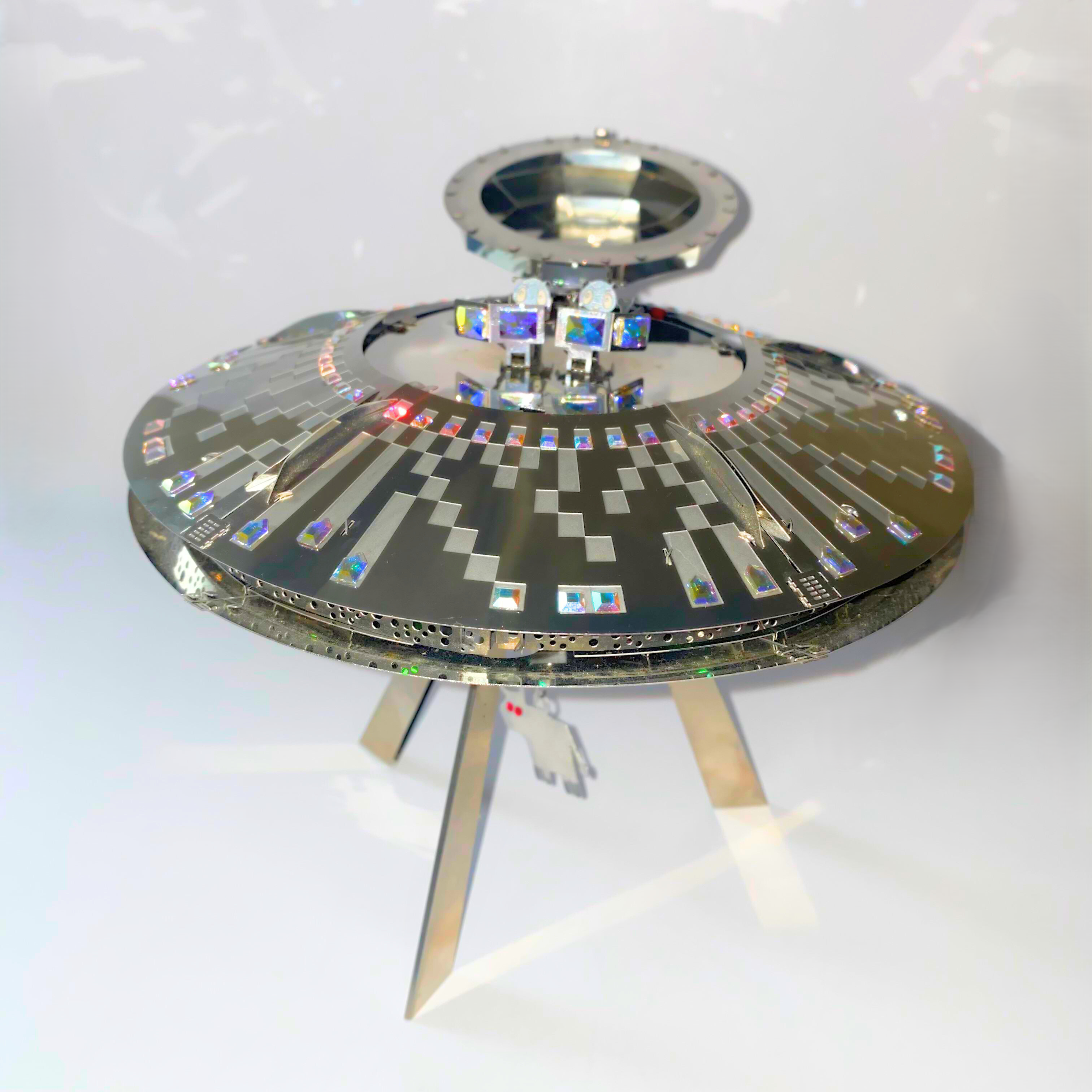 STELLAR RAIDERS UFO EMBELLISHED WITH SWAROVSKI® CRYSTALS-3