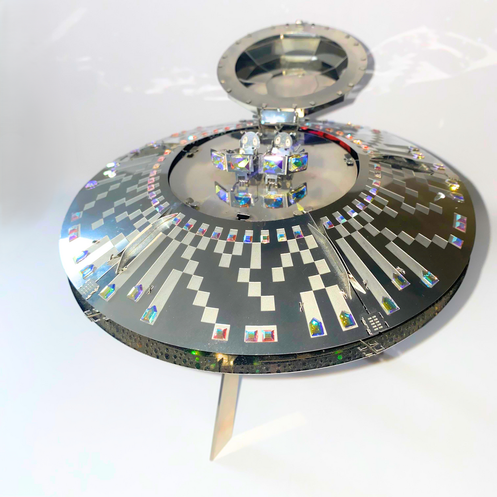STELLAR RAIDERS UFO EMBELLISHED WITH SWAROVSKI® CRYSTALS-2