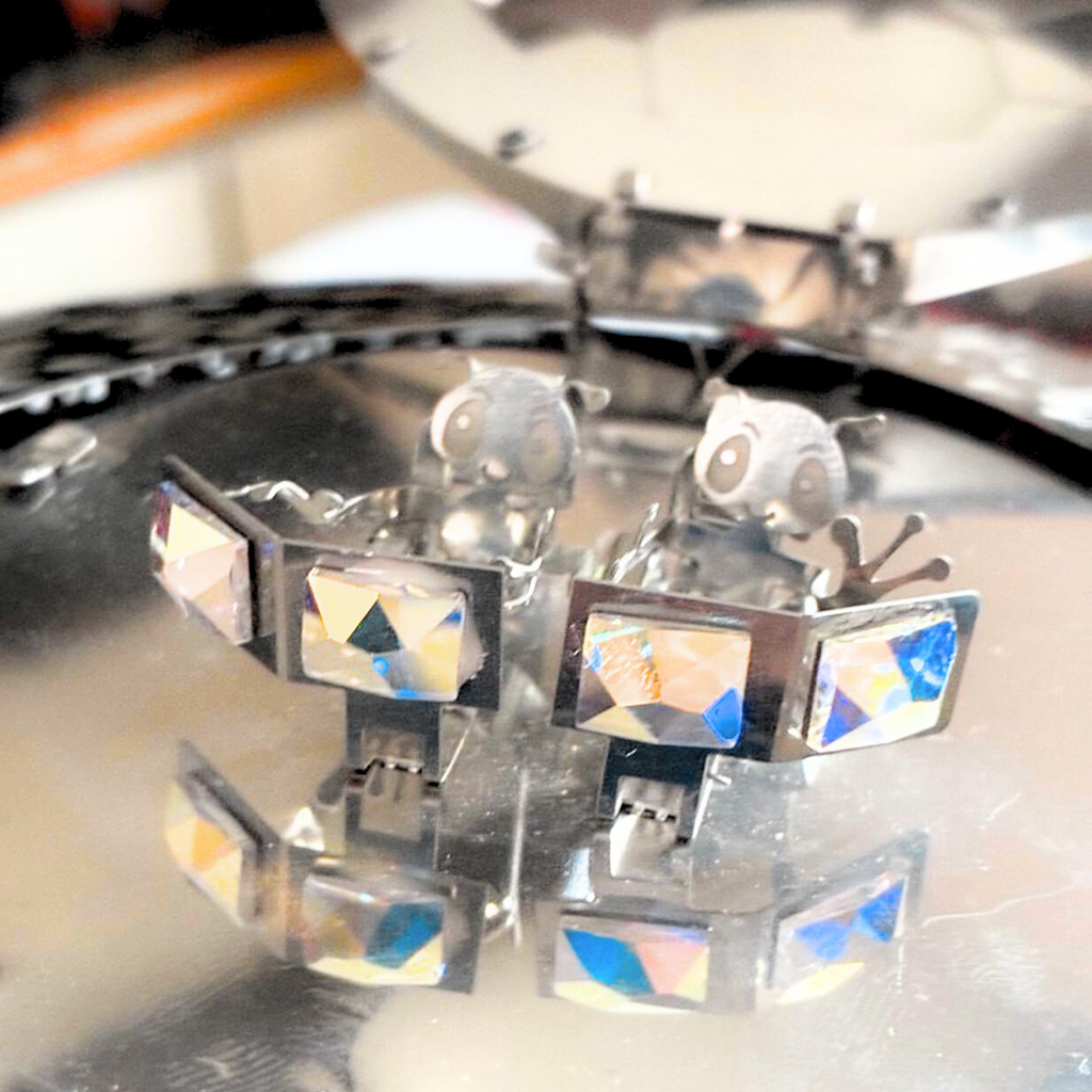 STELLAR RAIDERS UFO EMBELLISHED WITH SWAROVSKI® CRYSTALS-4