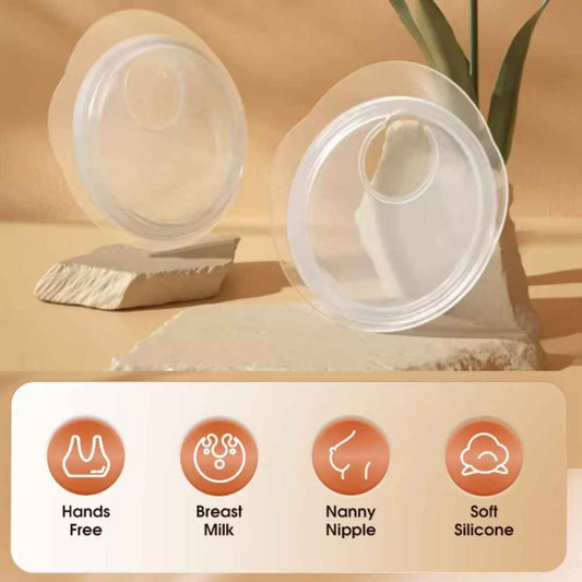 Breast Milk Collectors 2-Pack - Wearable, Leak-Proof Milk Catchers