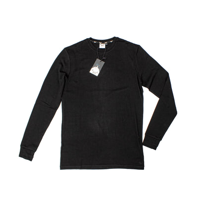 The Standard Long Sleeve - 100% Merino Wool, Black Merino 365 NZ