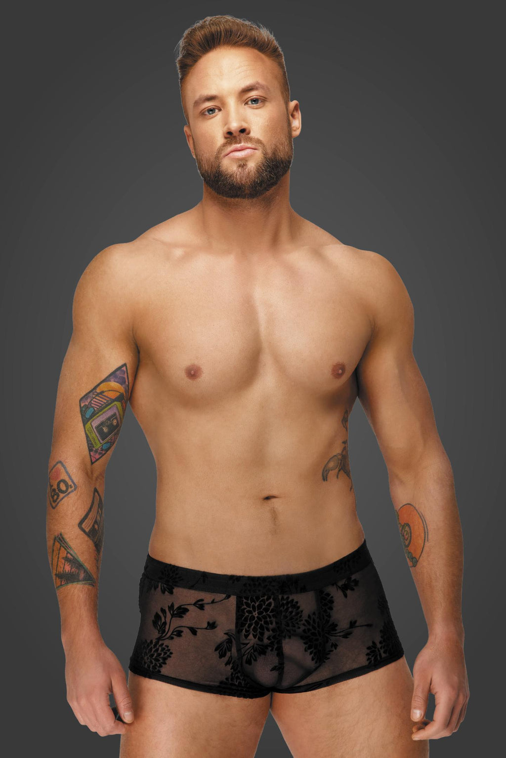 Flower flock Shorts H074 - 3XL-4