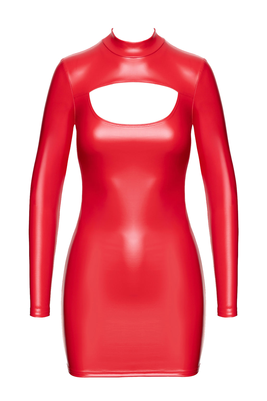 F367 Bombshell Bodycon Dress Red - 3XL-0