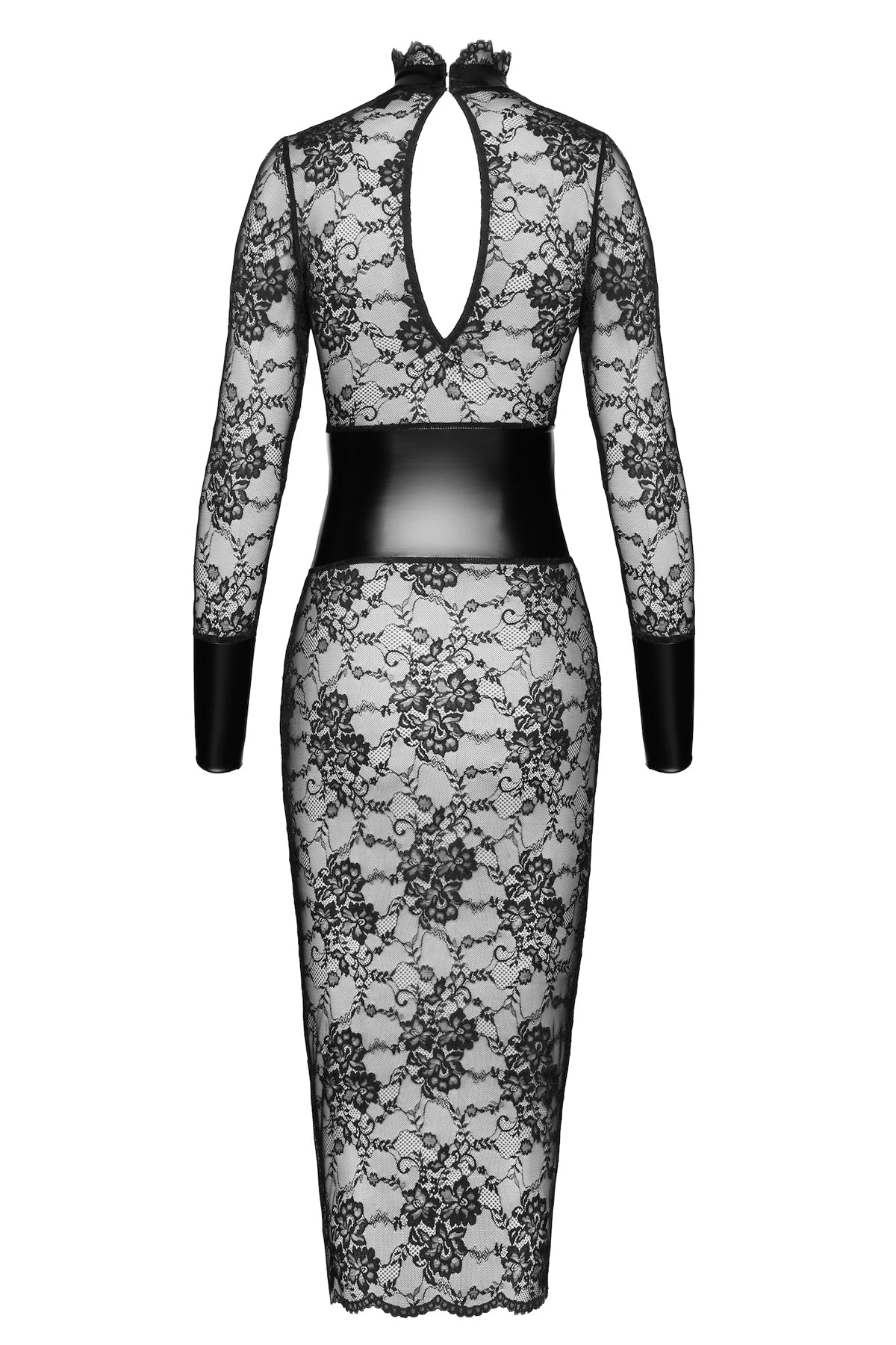 F375 Noirelle Lace Corset Midi dress - 3XL-1