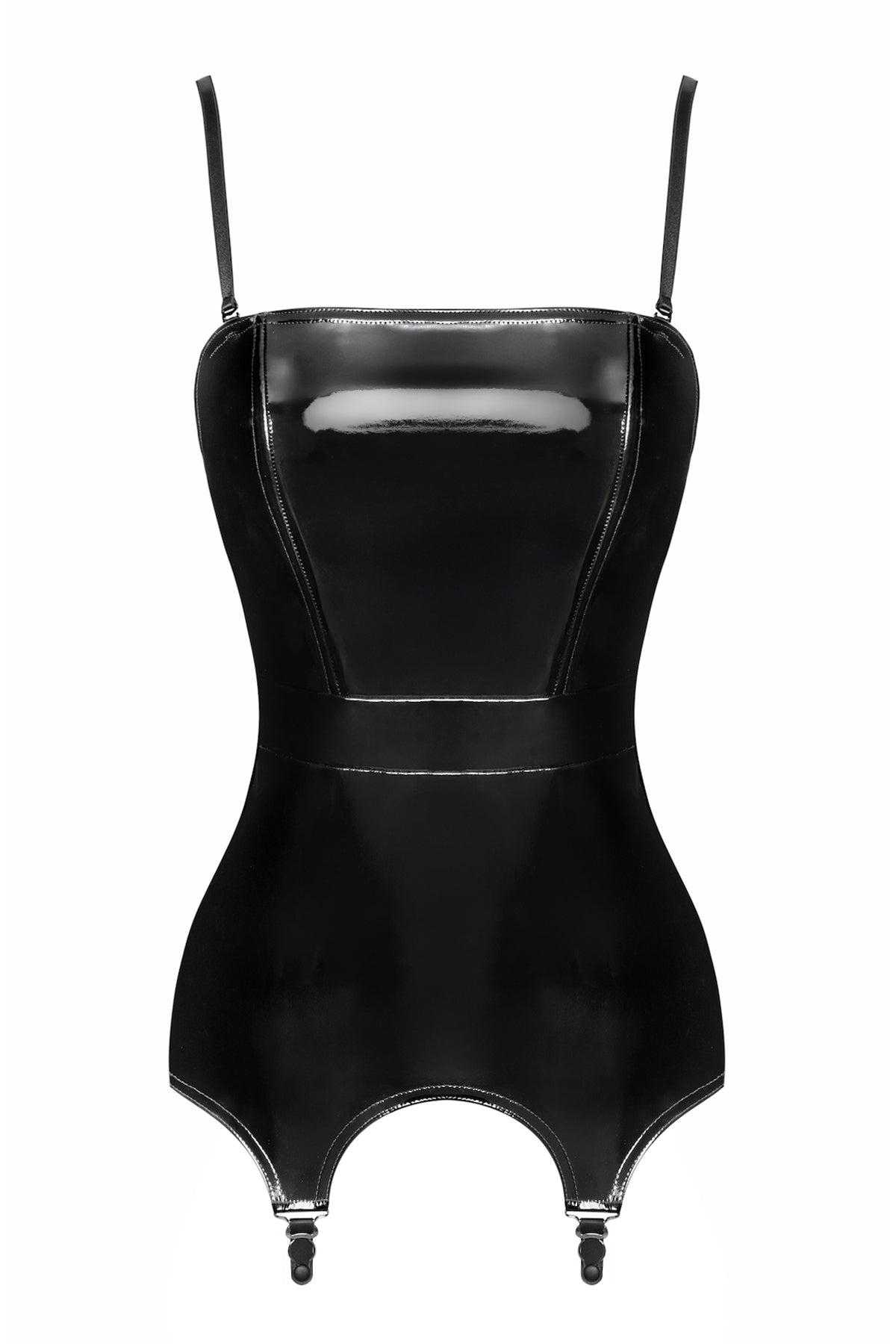 F381 Dominae Venom Corset-belt black - 3XL-0