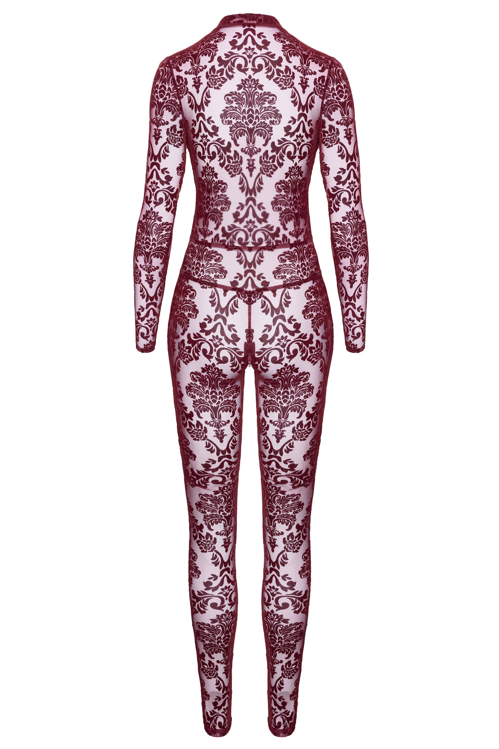 F382 Kink Royal Catsuit red - 3XL-1