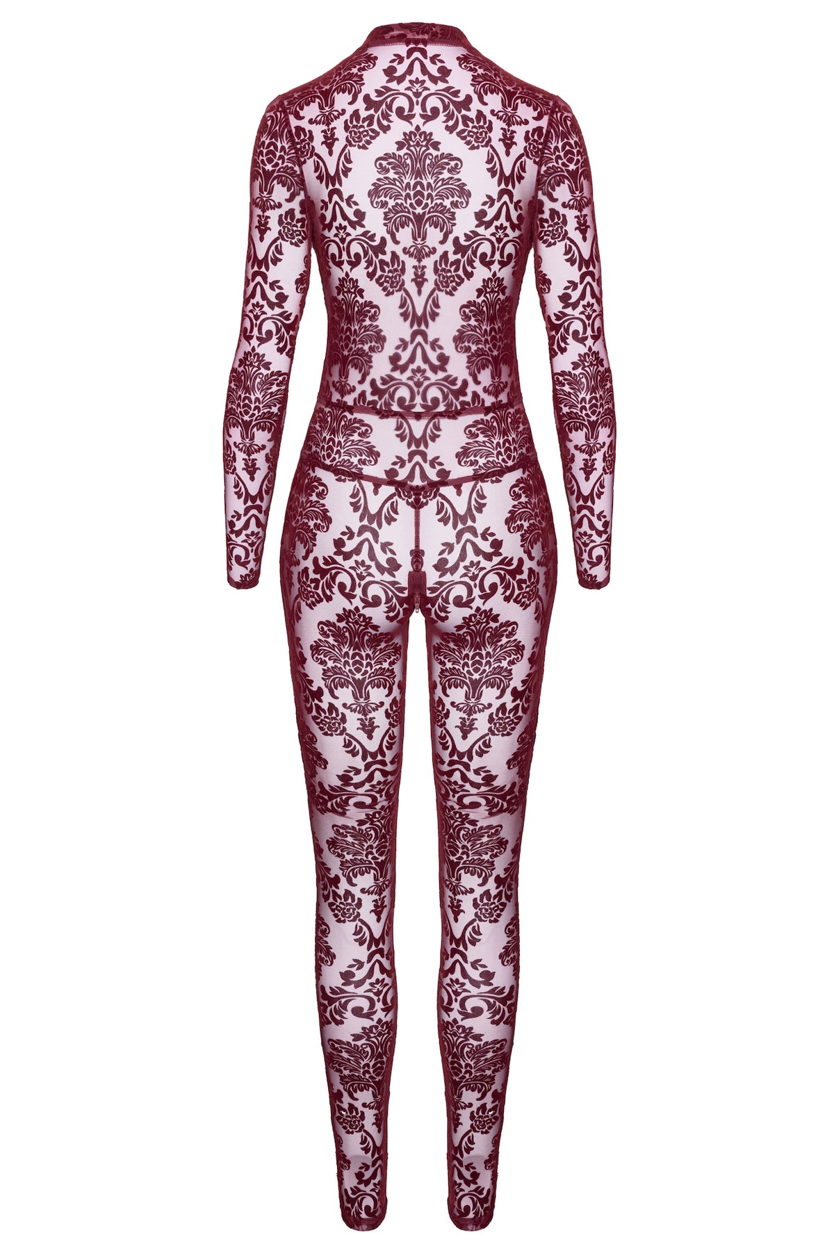 F382 Kink Royal Catsuit red - 3XL-1