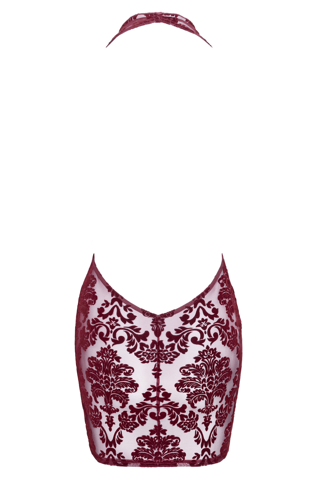 F385 Kink Royal cascade mini dress red - 3XL-1