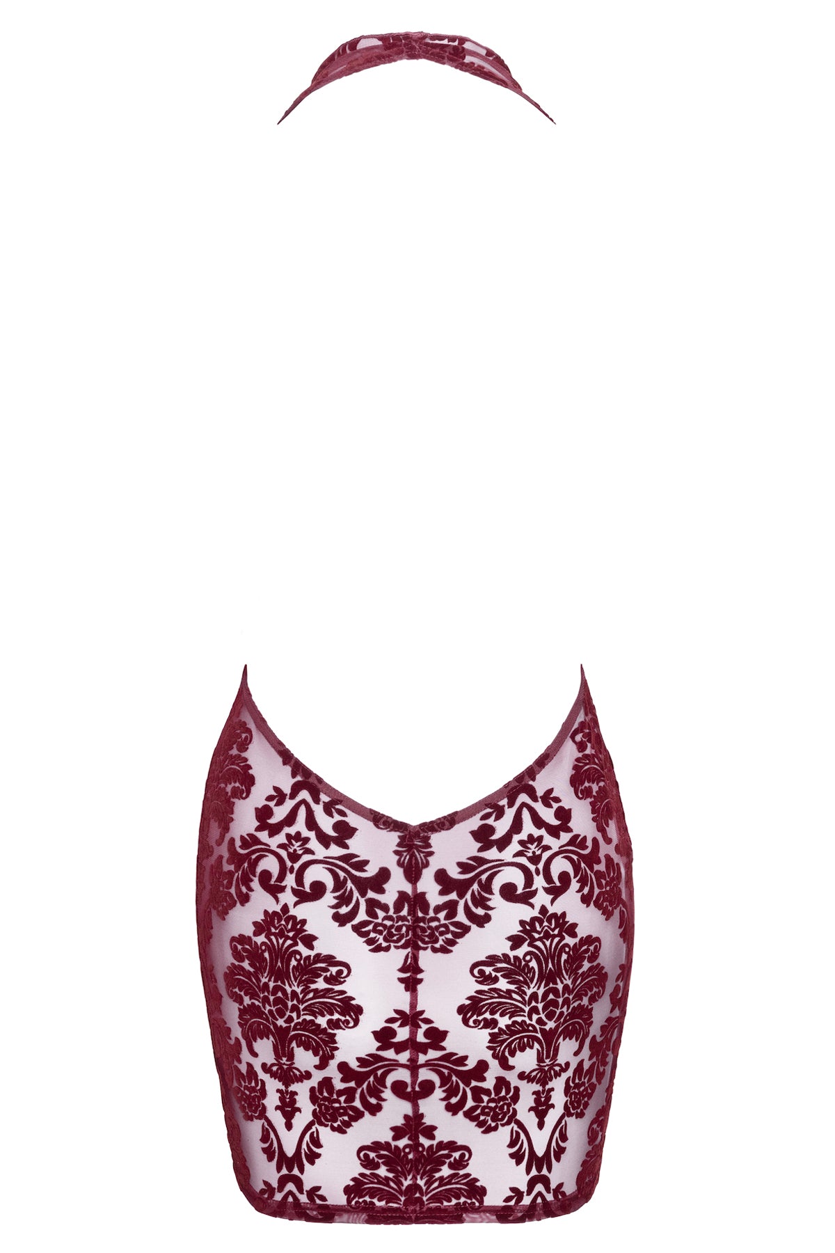 F385 Kink Royal cascade mini dress red - 3XL-1