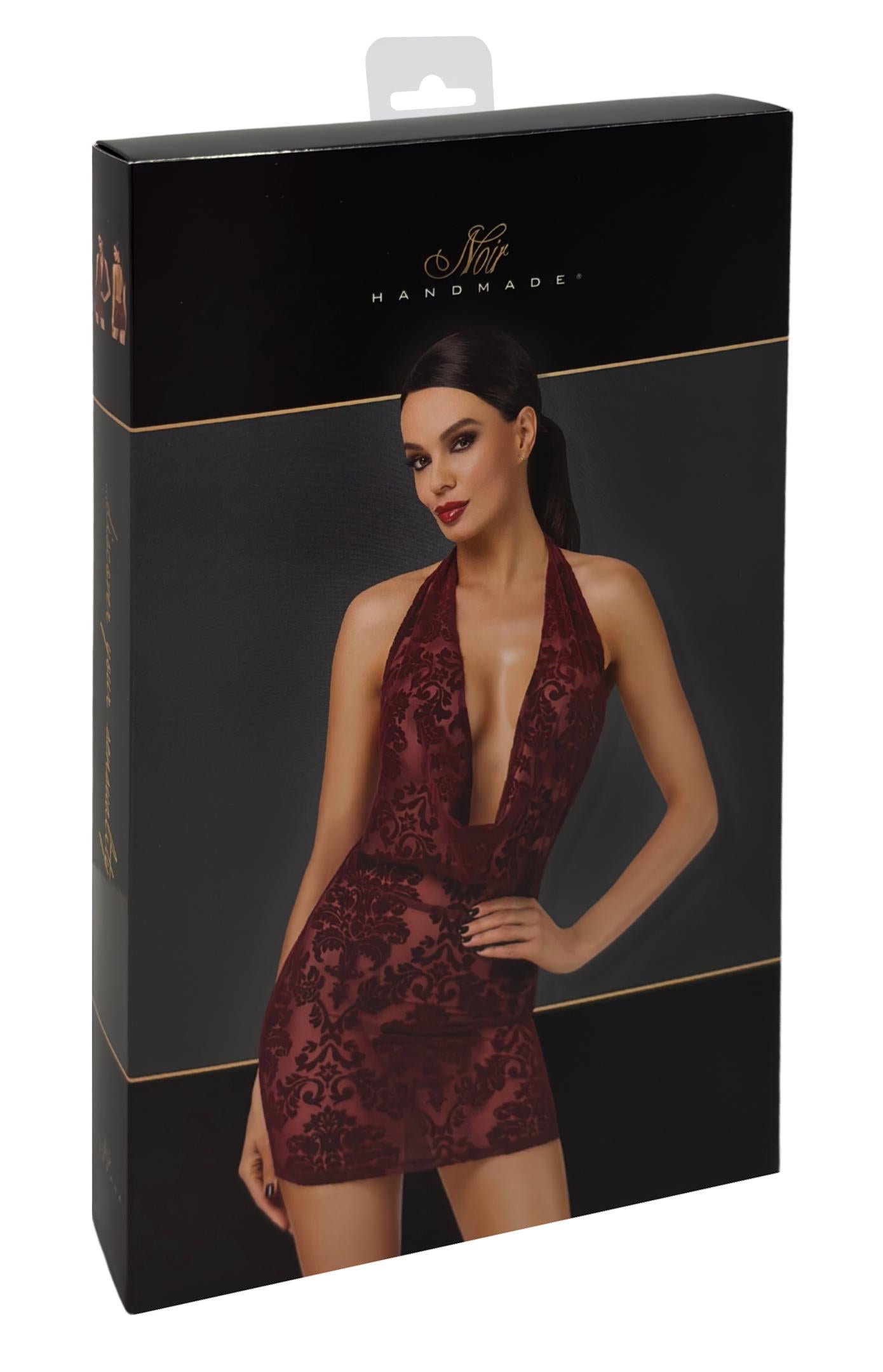 F385 Kink Royal cascade mini dress red - 3XL-9