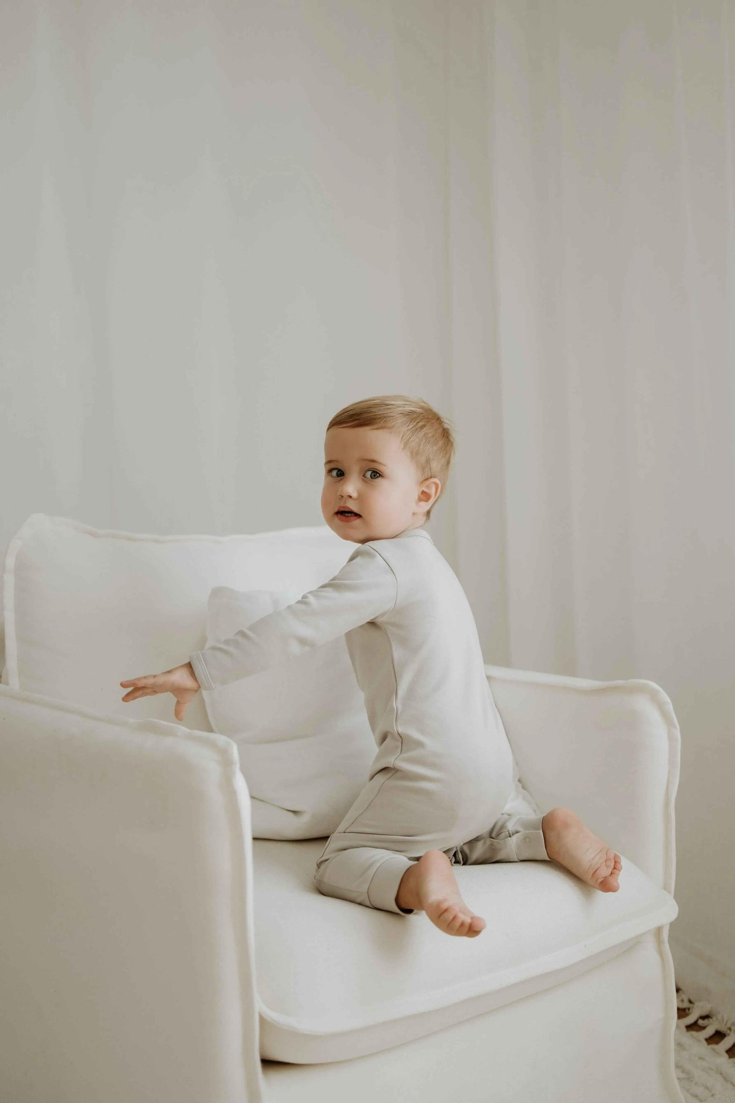 Bodysuit - Crayon Grey