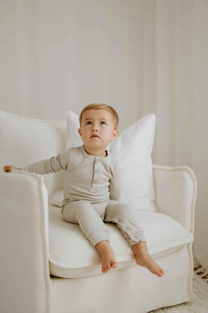 Bodysuit - Crayon Grey