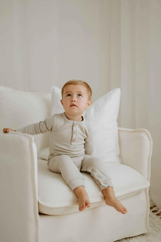Bodysuit - Crayon Grey
