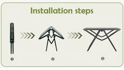 ECOTREK Folding BBQ Table – 93cm Portable Outdoor Cooking Station ZF10312 ECOTREK