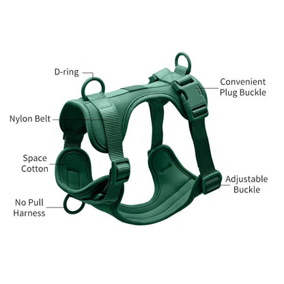 Dog Harness | Green Walkieez